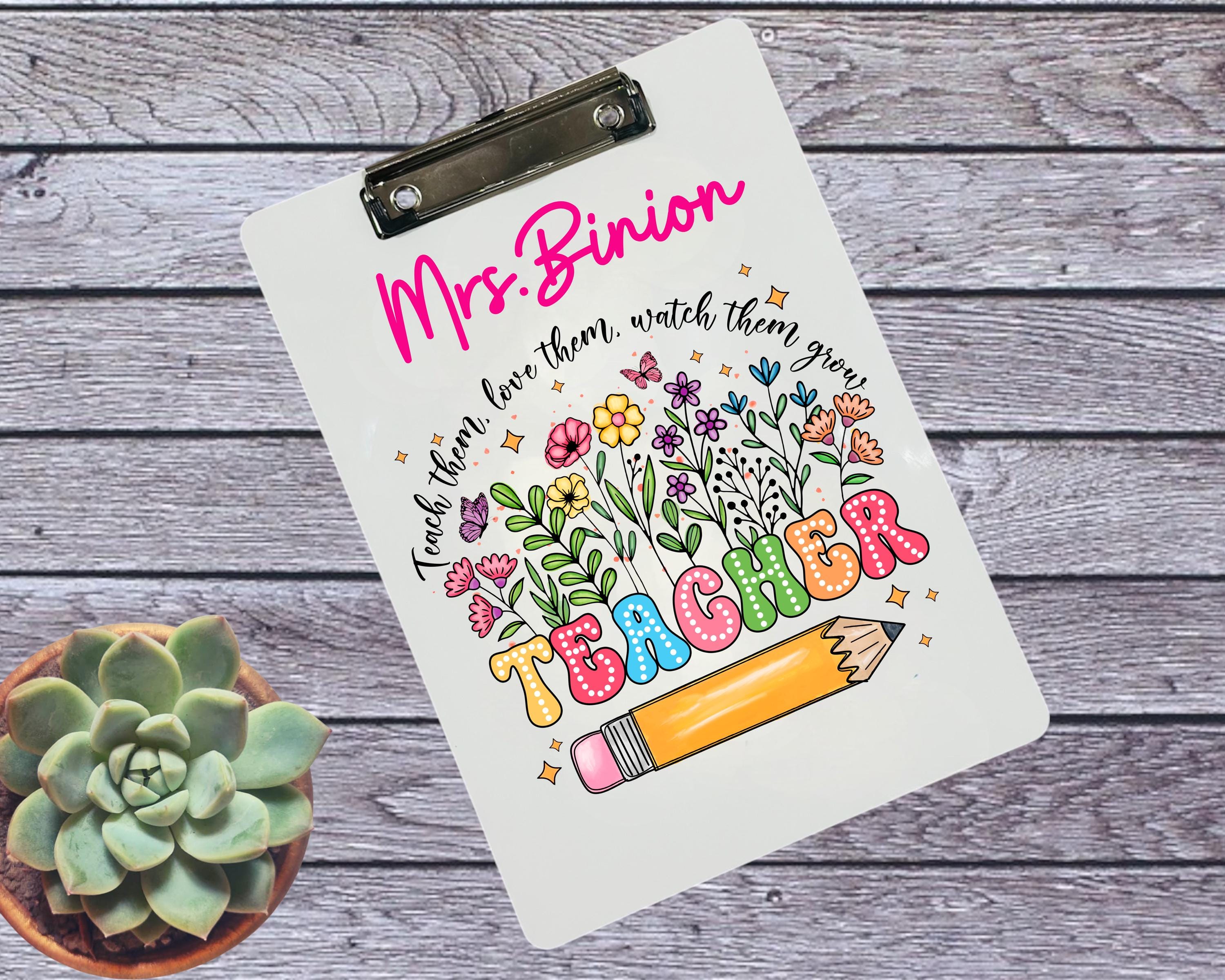 Teacher Clipboard, Teacher Gifts, Clipboards, Mdf Clipboards, Leather Clipboards, Teacher Appreciation Gifts, Teacher Clipboards, Gifts