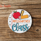 Personalized Teacher Coasters/Custom Teacher Coasters/ Teachers Gift/ Teacher Coasters/ Ceramic Coasters/Teacher Appreciation Gifts/Coasters