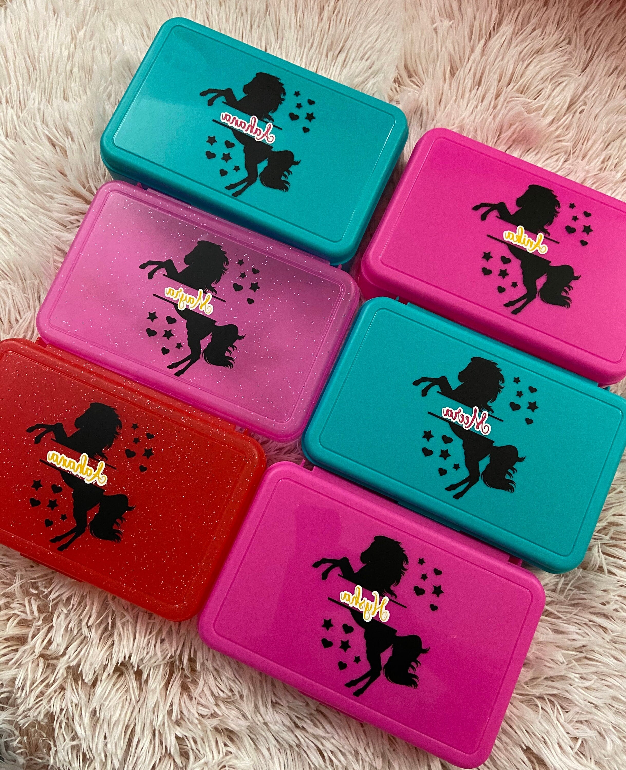 Personalized Pencil Box, Pencil Box, Crayon Box, Back to School Box , Custom Pencil Box, Kids Gifts,Kids Return Gifts, Plastic Pencil Box