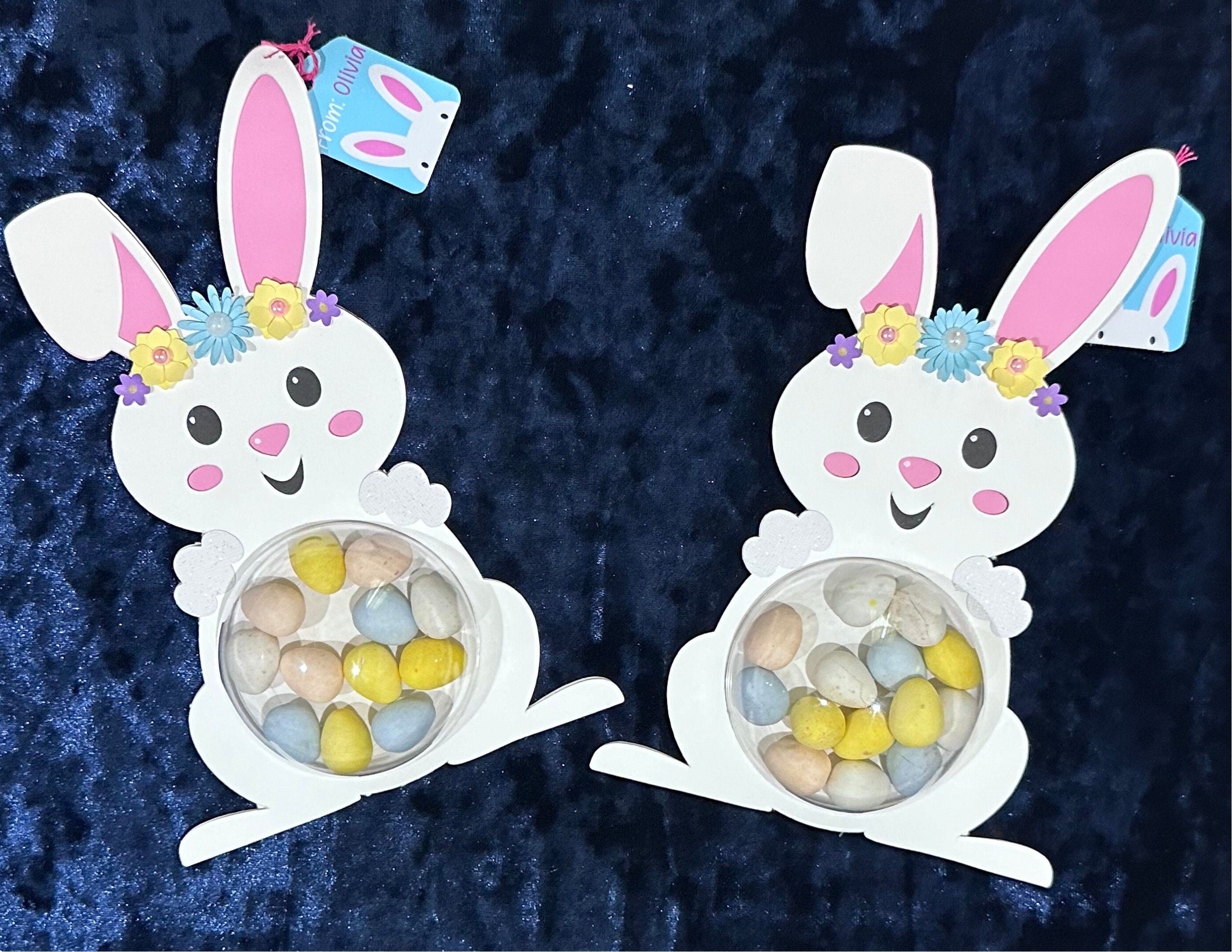 Easter Bunny Candy Holder, Easter Bunny, Candy Holder, Easter Favors, Easter Candy, Kids Easter Candy Holder, Easter Party Favors. Easter