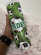 20oz Tumbler Soccer Theme, Soccer Theme Tumbler, 12oz Tumblers, Return Gifts, Kids Tumblers, Tumblers Birthday Gifts, Custom Gifts, Tumblers