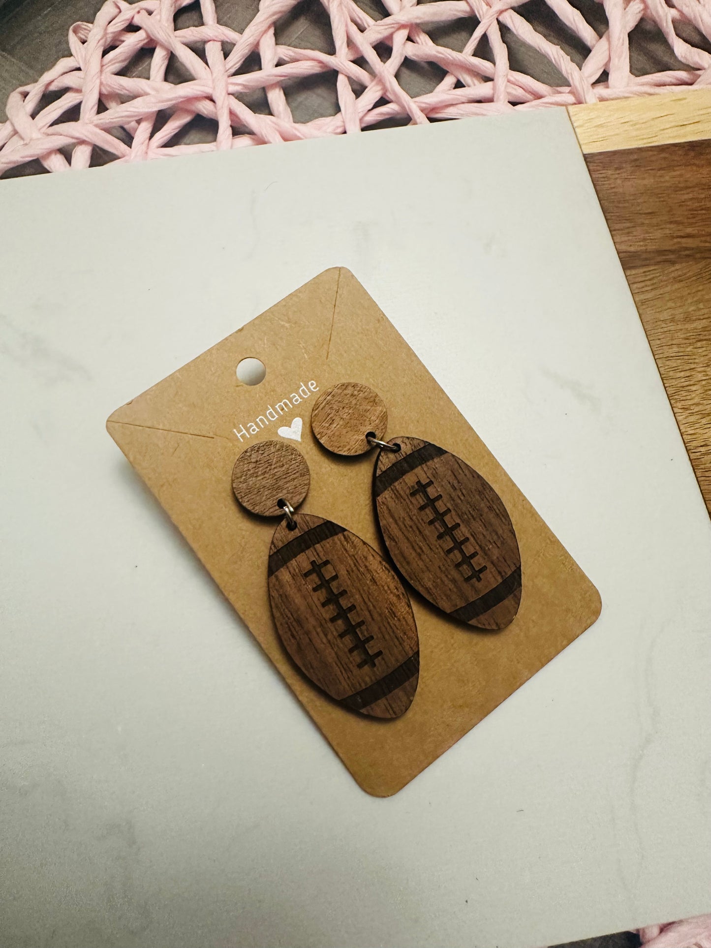 Football Earrings
