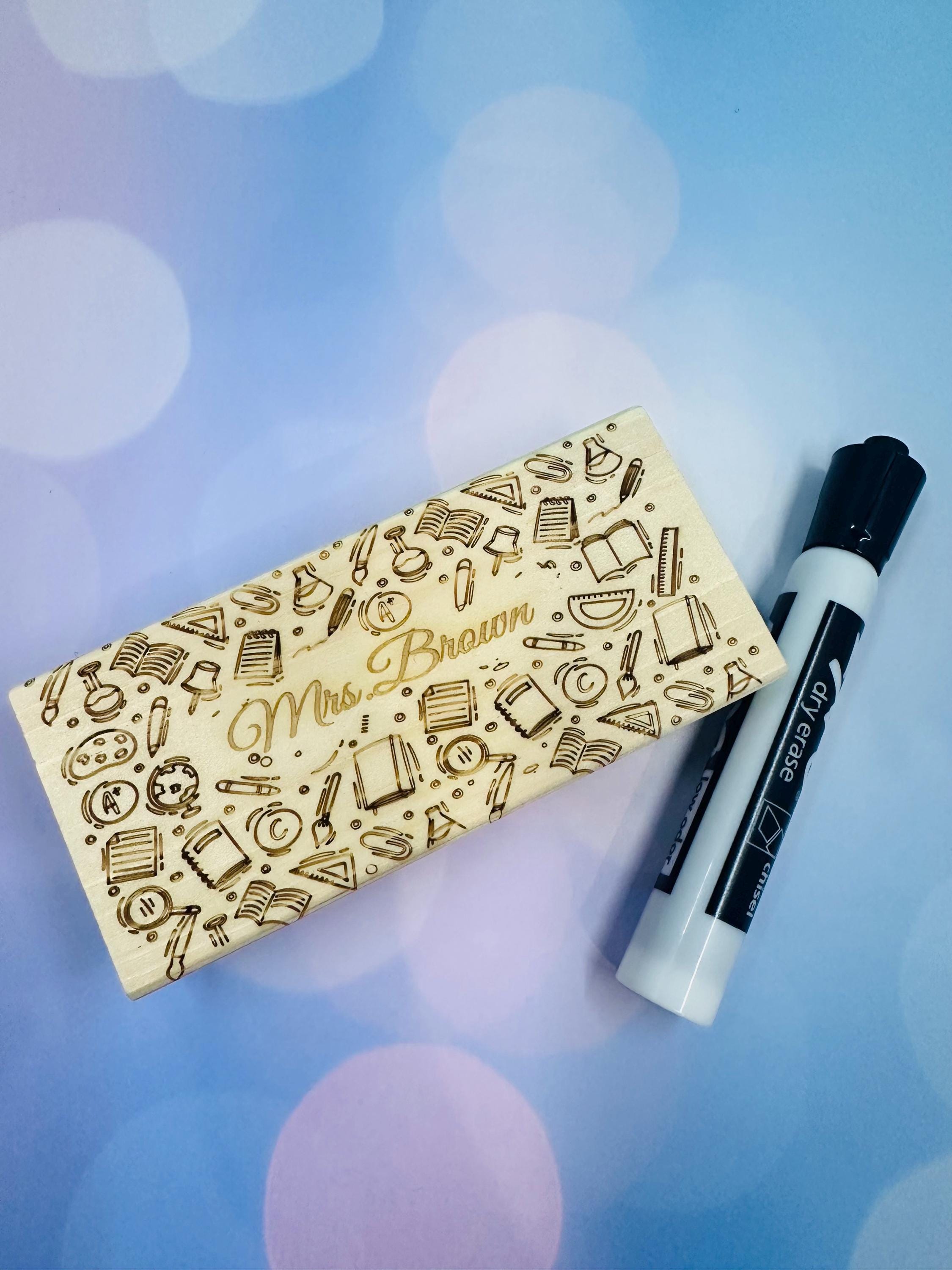 Teacher gift, Eraser, Teacher Appreciation Gift, Teacher Appreciation, Teacher Chalkboard Eraser, Teacher Eraser, Teacher Gifts, Teacher