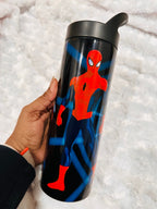 Spiderman Water Tumbler, Custom Water Tumbler, 20oz and 16oz Custom Tumbler, Water Tumbler for Kids, School Water Bottle, Kids Return Gifts