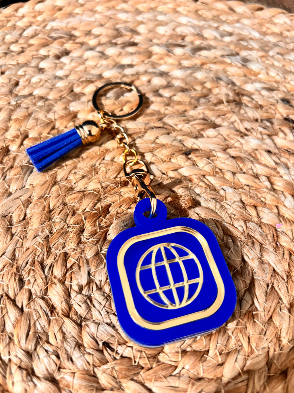 Custom QR Code Keychain with NFC | Personalized Acrylic Keyring for Small Business & Creators