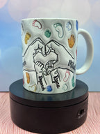 Family Mugs, Mugs, Photo Mugs, Custom Mugs, Personalized Photo Mugs, Gifts for Family, Family Matching Mugs, 3D inflated Family Mugs, Family