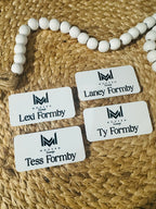 Custom Magnetic Name Badges – Personalized with Your Logo & Text