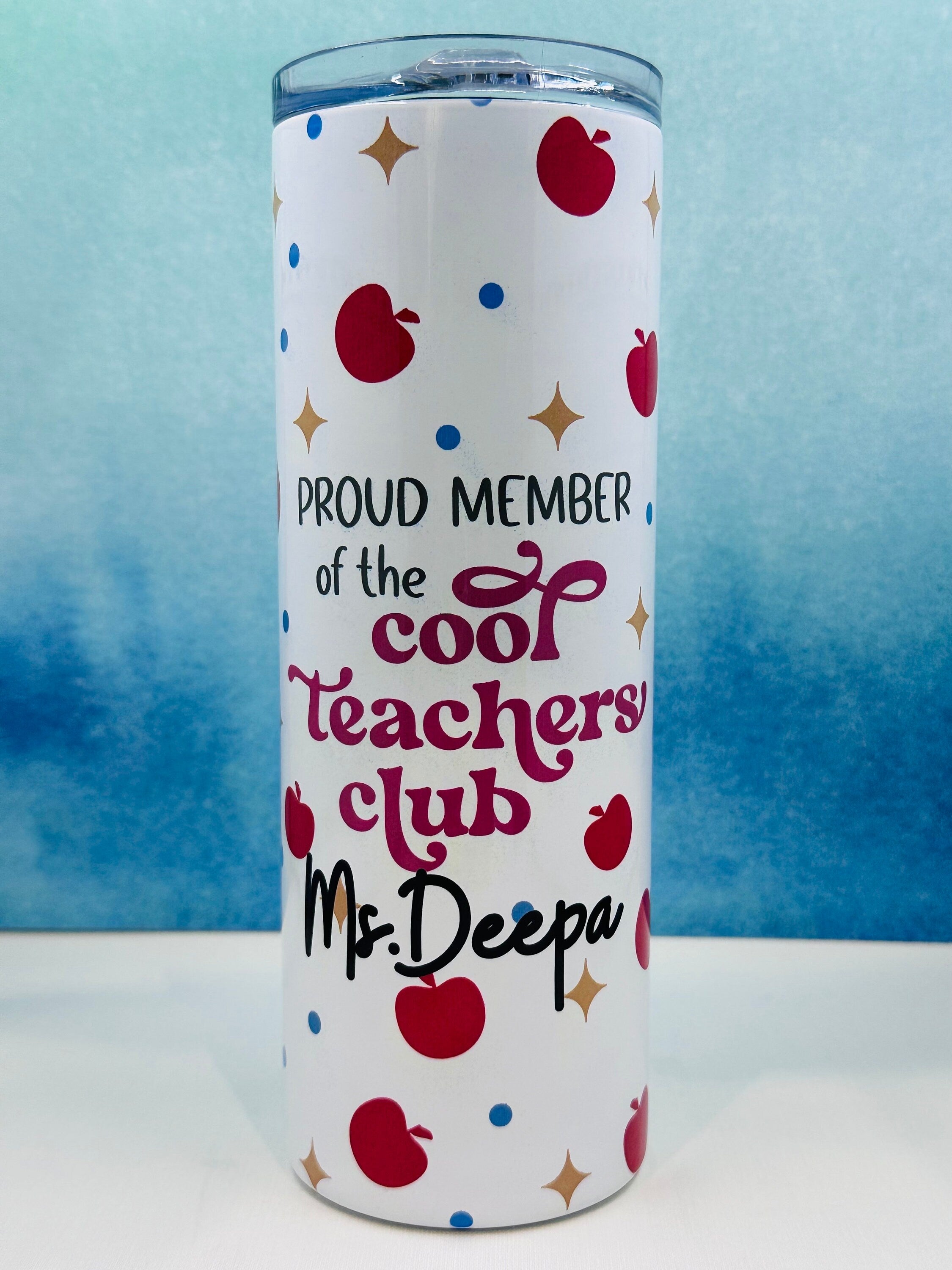 Teacher Tumbler, Teacher Appreciation, 20oz Teacher Tumbler, Teacher Gifts, Teacher Year End Gifts, Teacher Back to School , Teacher