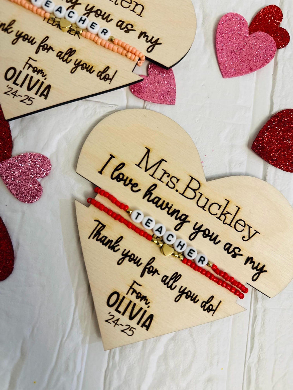 Teacher Gift Valentine, teacher gift valentines day, gifts for teacher, Personalised Gift for Teacher, Teacher Bracelets, Bracelet Gifts