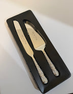 Personalized Wedding Cake Knife & Server Set