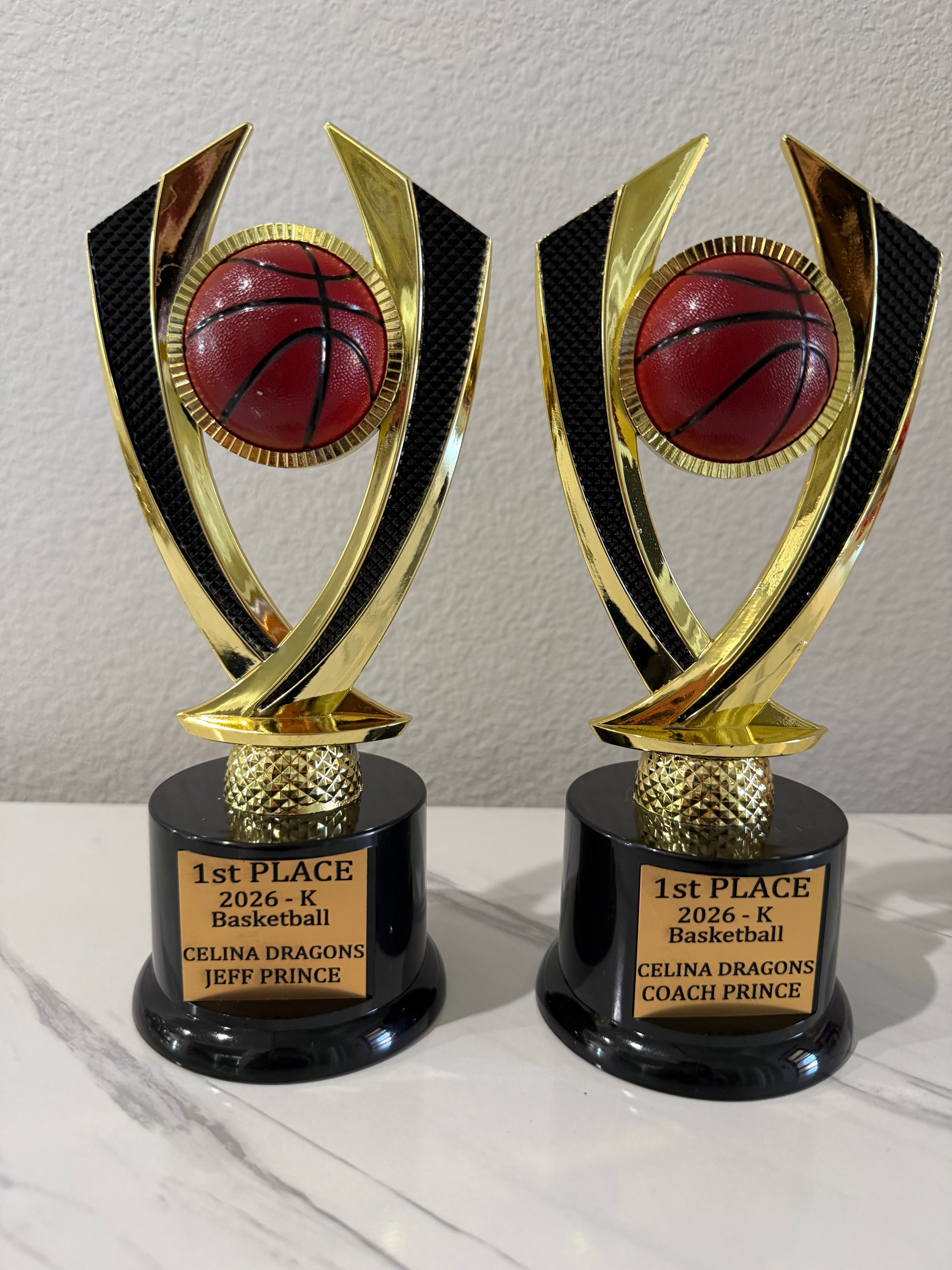 Custom Sports Trophy Award – Personalized Basketball, Baseball, Softball & Football Team Trophy