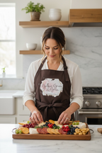 Custom Logo Full-Length Apron with Pockets