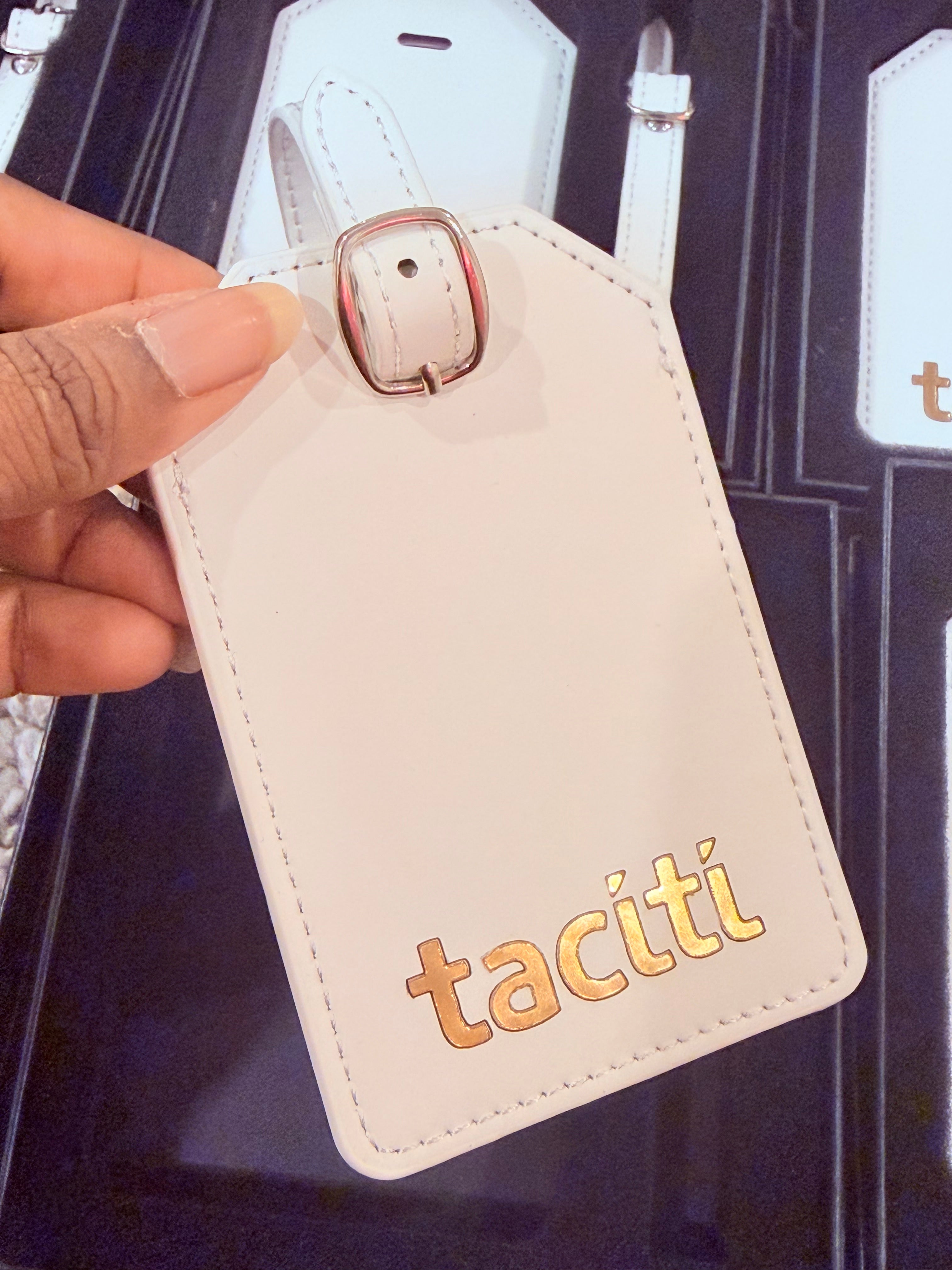 Personalized Leatherette Luggage Tags