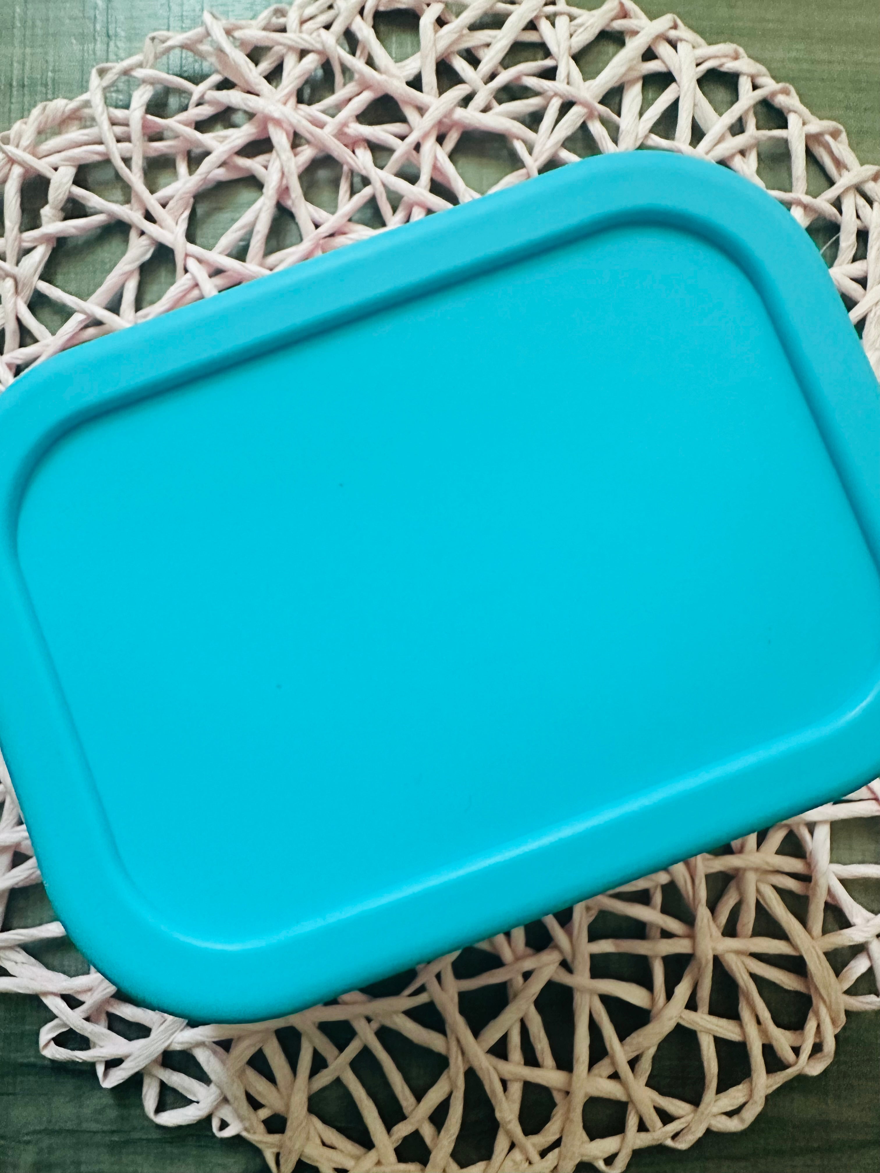 Custom Engraved Silicone Bento Lunch/Snack Box