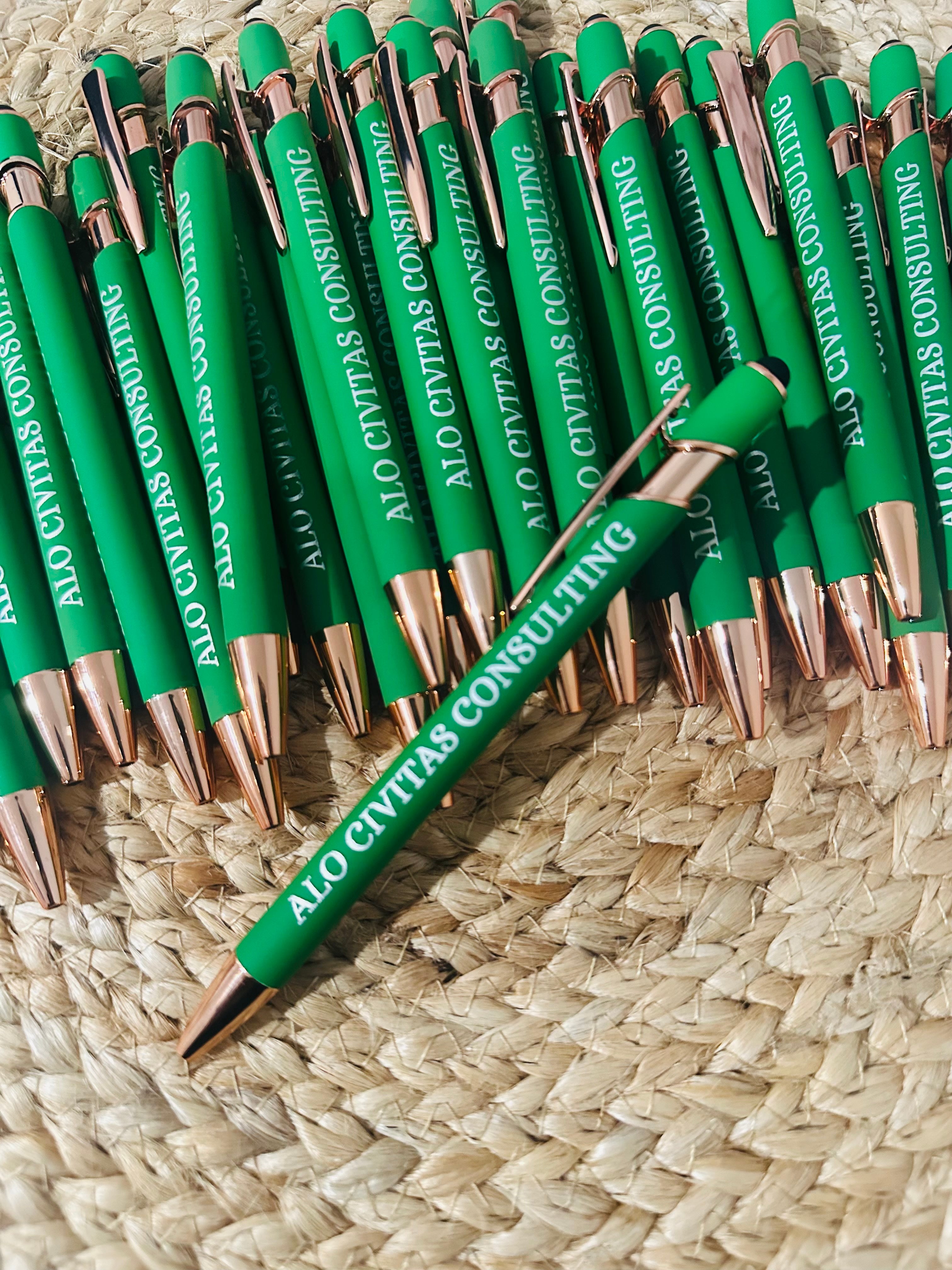 Custom Logo Engraved Pens for Small Businesses & Corporate Gifting