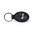Custom Engraved Leather Keychain – Monogram, Logo, or Name