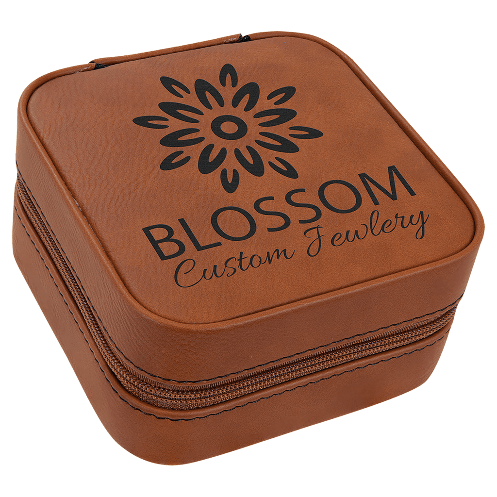 Personalized 4"x4" Travel Jewelry Boxes