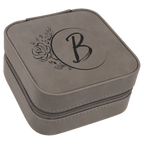 Personalized 4"x4" Travel Jewelry Boxes