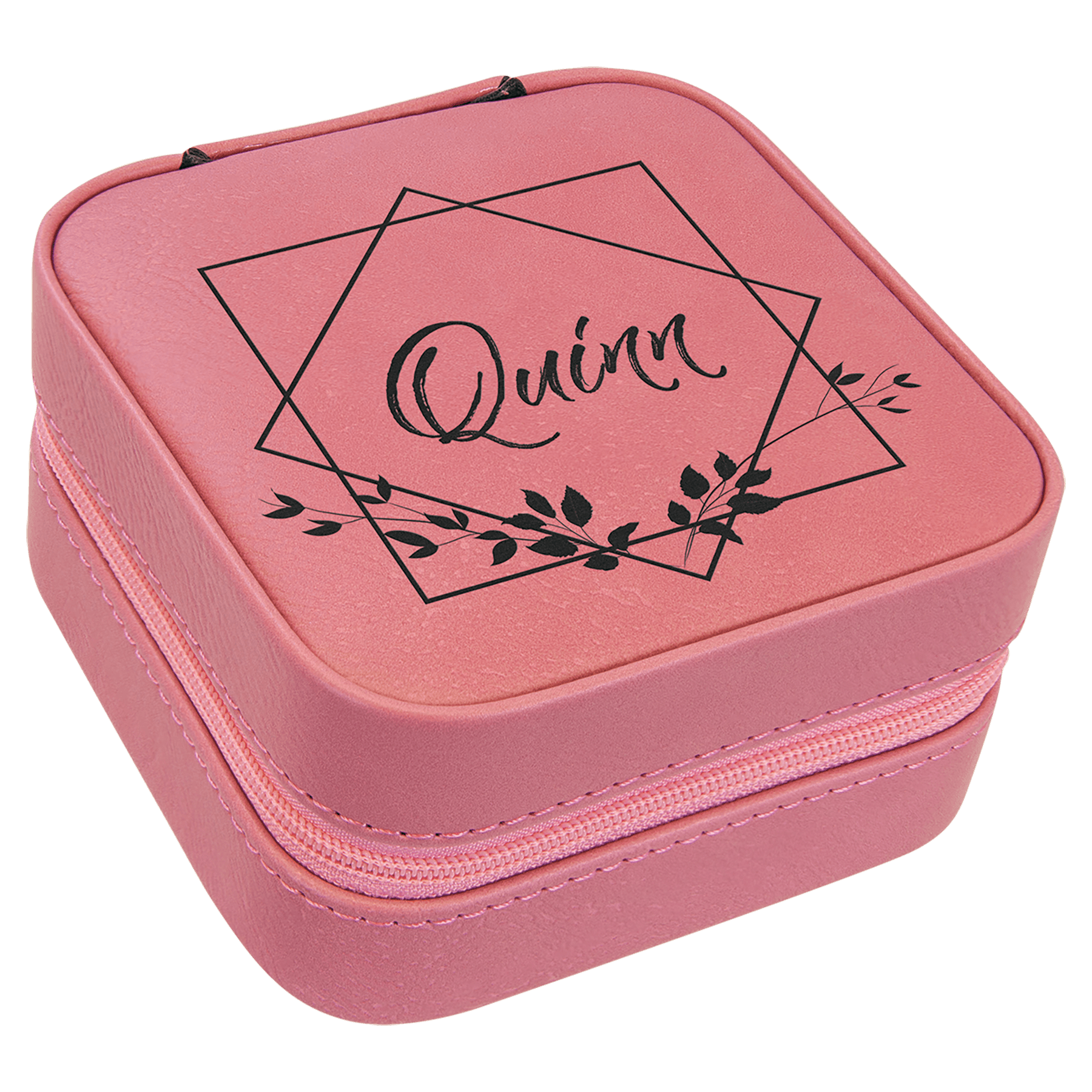 Personalized 4"x4" Travel Jewelry Boxes