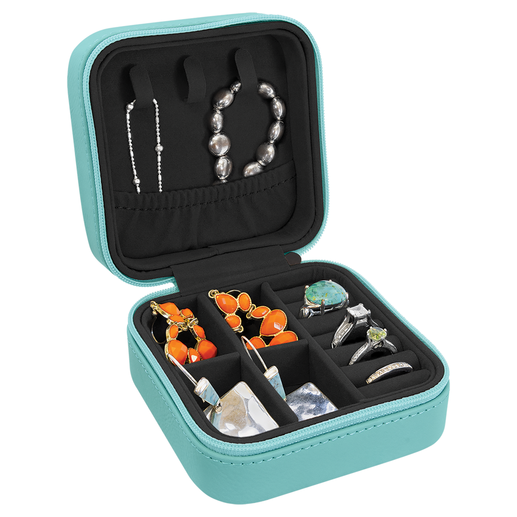 Personalized 4"x4" Travel Jewelry Boxes