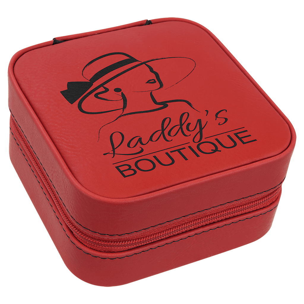 Personalized 4"x4" Travel Jewelry Boxes