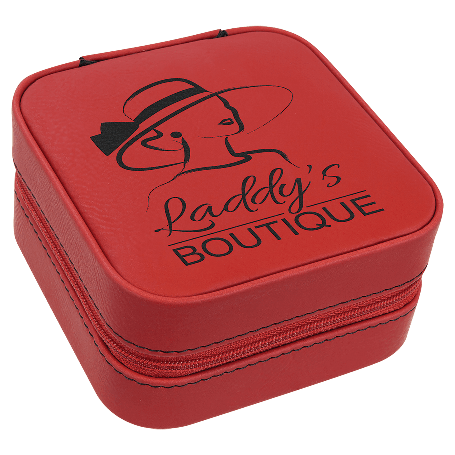 Personalized 4"x4" Travel Jewelry Boxes