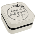 Personalized 4"x4" Travel Jewelry Boxes