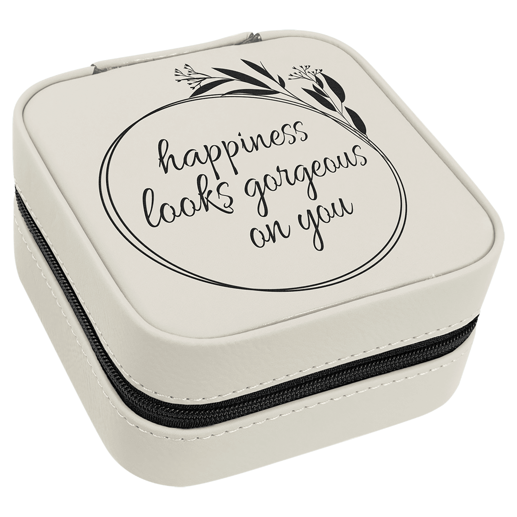 Personalized 4"x4" Travel Jewelry Boxes