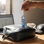 Personalized Baseball Bag Tag | Custom Player Name & Number Tag | Sports Team Luggage Tag