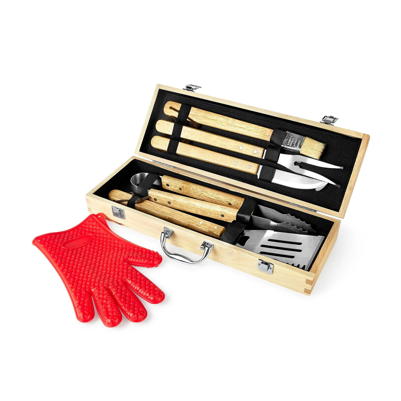 Personalized BBQ Grill Set – Father’s Day Gift