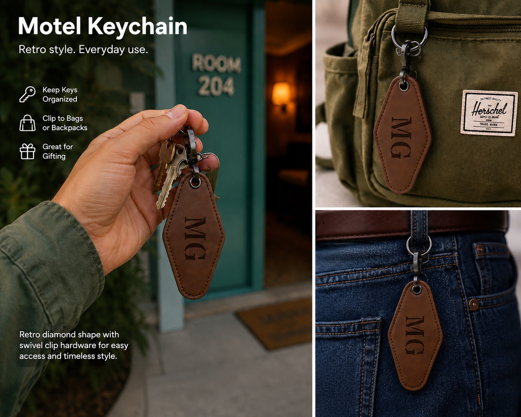 Motel Keychains- Fathers Day Gift