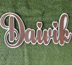 Custom Wooden Name Sign