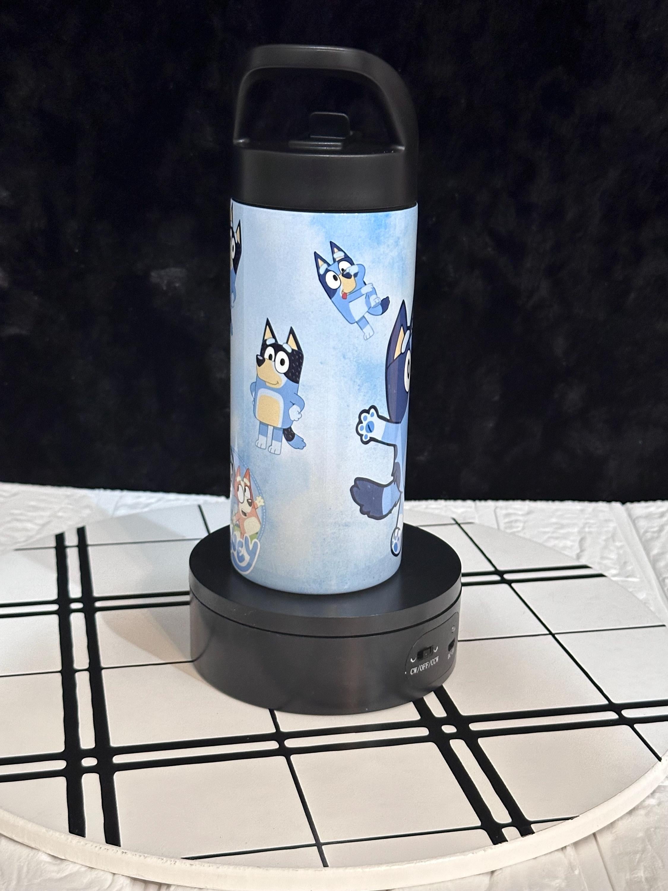 Bluey Water Tumbler, Custom Water Tumbler, 16oz 20oz Custom Tumbler, Water Tumbler for Kids, School Water Bottle, Kids Return Gifts, Bluey