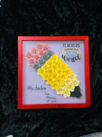 Teacher Shadow Box, Teacher Gifts, Teacher Appreciation Gifts, Pencil Shadow Box, Shadow Box, Teacher End of the year Gifts, Teacher, Gifts