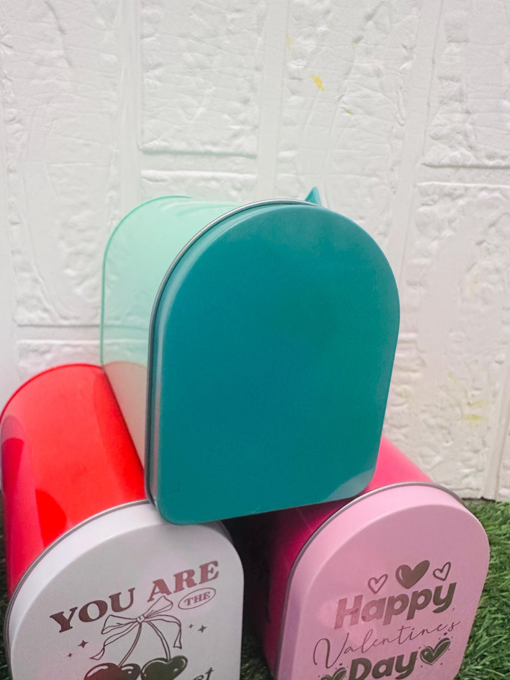 Valentine’s Day Mailbox Gift for Kids, Teachers, Classroom Exchange, Candy Holder, Love Notes, Custom Name Valentine Box, Custom Engraved