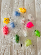 Kids Classroom Valentines,Squishy Valentines,kawaii Mochi Squishy Cards,Mixed  Squishy Holders,Squishy holder cards,Valentine Kawaii Squishy