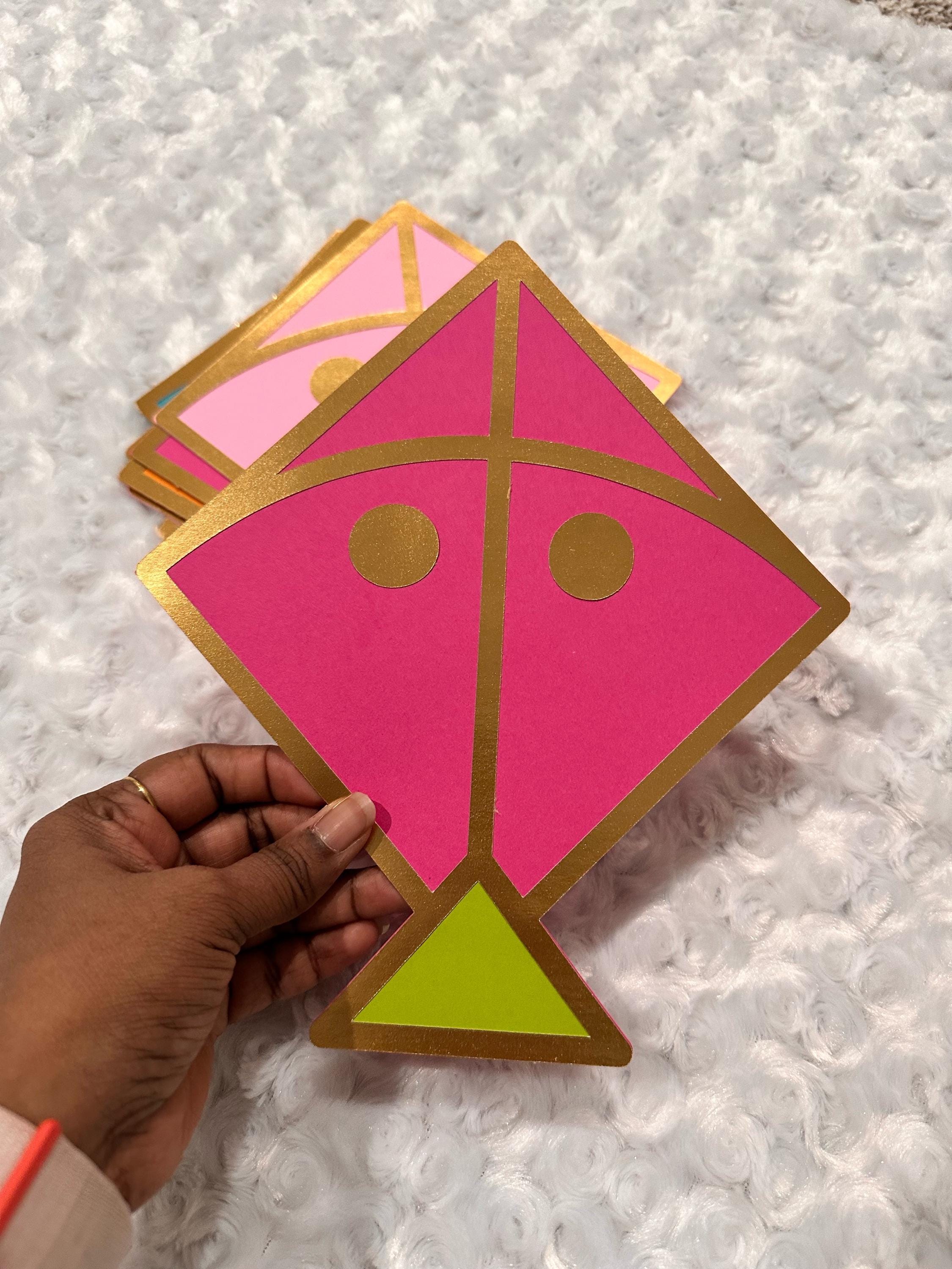 Paper Kites, Kites, Kites for Pongal, Pongal Festival, Kites Decor, Kite, Kids Crafts, Makar sankranthi, Pongal Decor, Indian Festival Decor