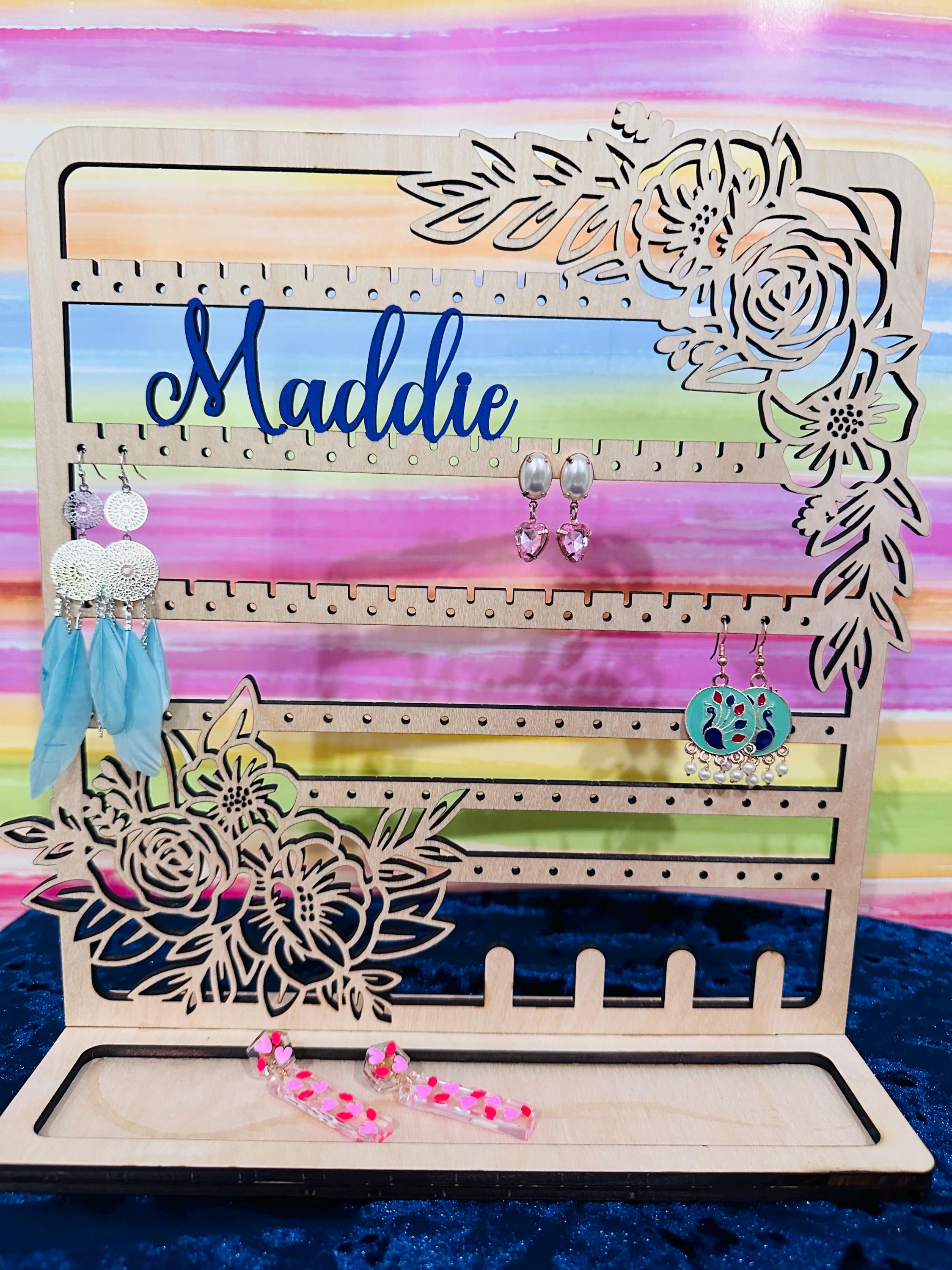 Earring Holder, Custom Earring Holder, Jewelry Holder, Gifts for Girls, Jewelry Storage, Earring Organizer, Jewelry Organizer, Organizer