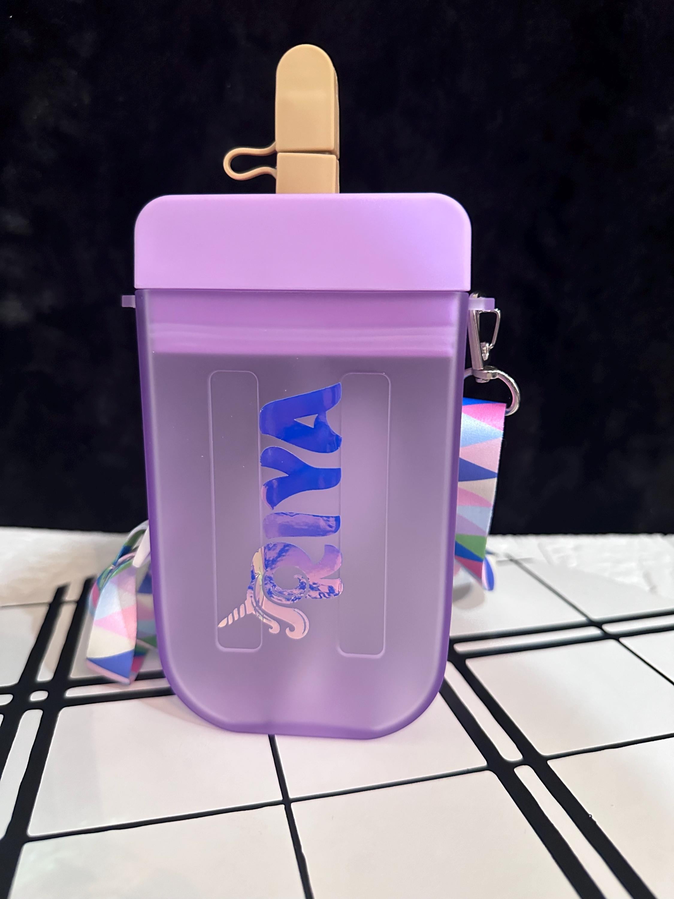 Popsicle Water bottle, Personalized Water Bottle, water bottle for kids, kids Bottle, Popsicle Theme, Return gifts for kids, Custom Gifts