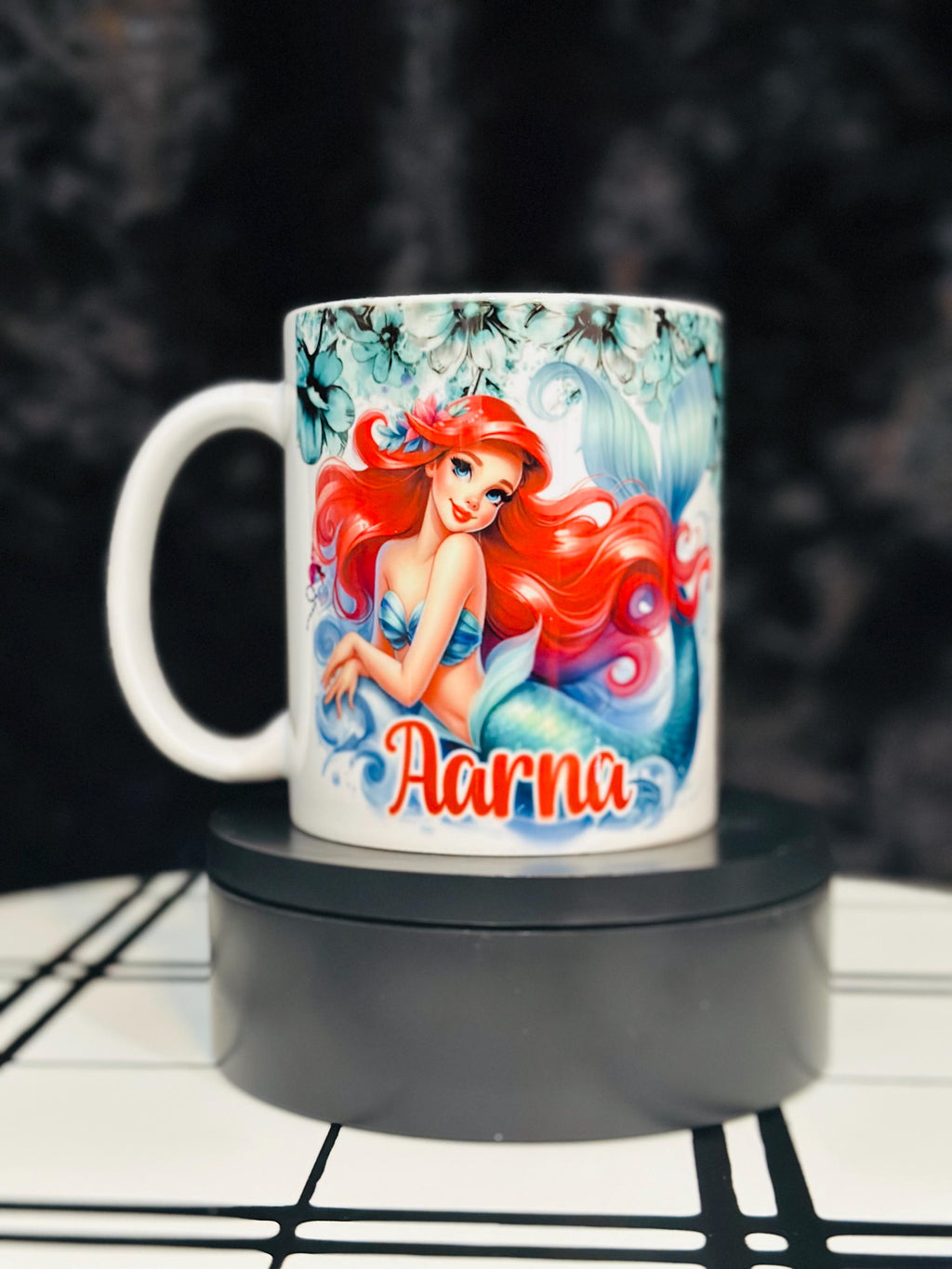 Personalized Mug, Ariel Mug, 11oz Mug, Return Gifts, Kids Mugs, Kids Return Gifts, Kids Drinkware,  Return Gifts, Ariel theme Mug