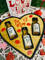 Valentines Alcohol set, Valentine Gift Set, Gifts for Him, Custom Valentines gift, Custom gifgs, Gifts for Men, Alcohol Gifts, Alcohol Gift