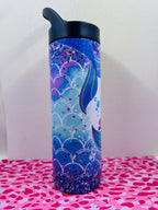 Mermaid Tumbler, 20oz 16oz Water Tumbler, Kids Water Bottle, Return Gifts, School Water Bottle, Back to School Water Bottle, Mermaid Bottle