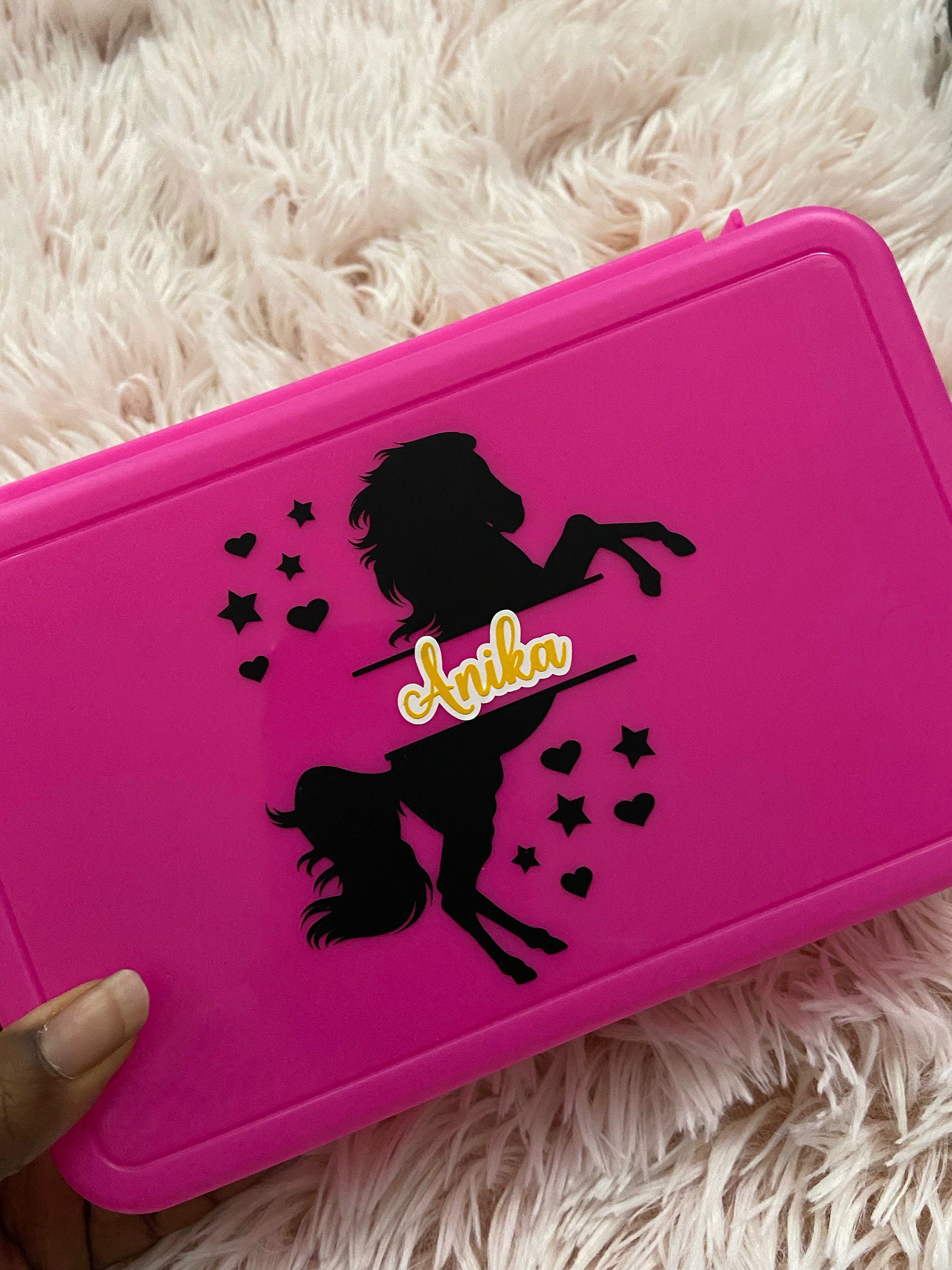 Personalized Pencil Box, Pencil Box, Crayon Box, Back to School Box , Custom Pencil Box, Kids Gifts,Kids Return Gifts, Plastic Pencil Box