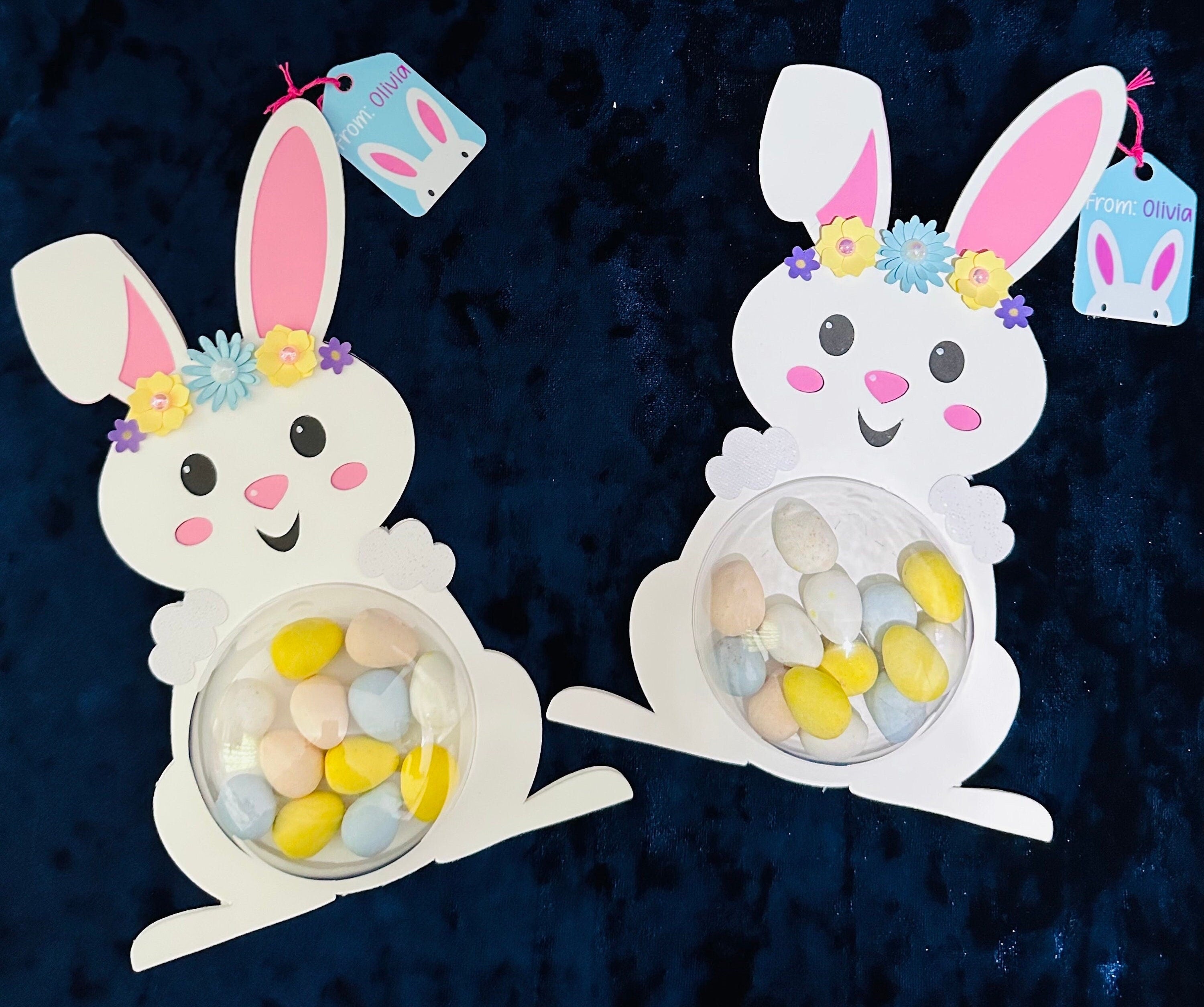 Easter Bunny Candy Holder, Easter Bunny, Candy Holder, Easter Favors, Easter Candy, Kids Easter Candy Holder, Easter Party Favors. Easter