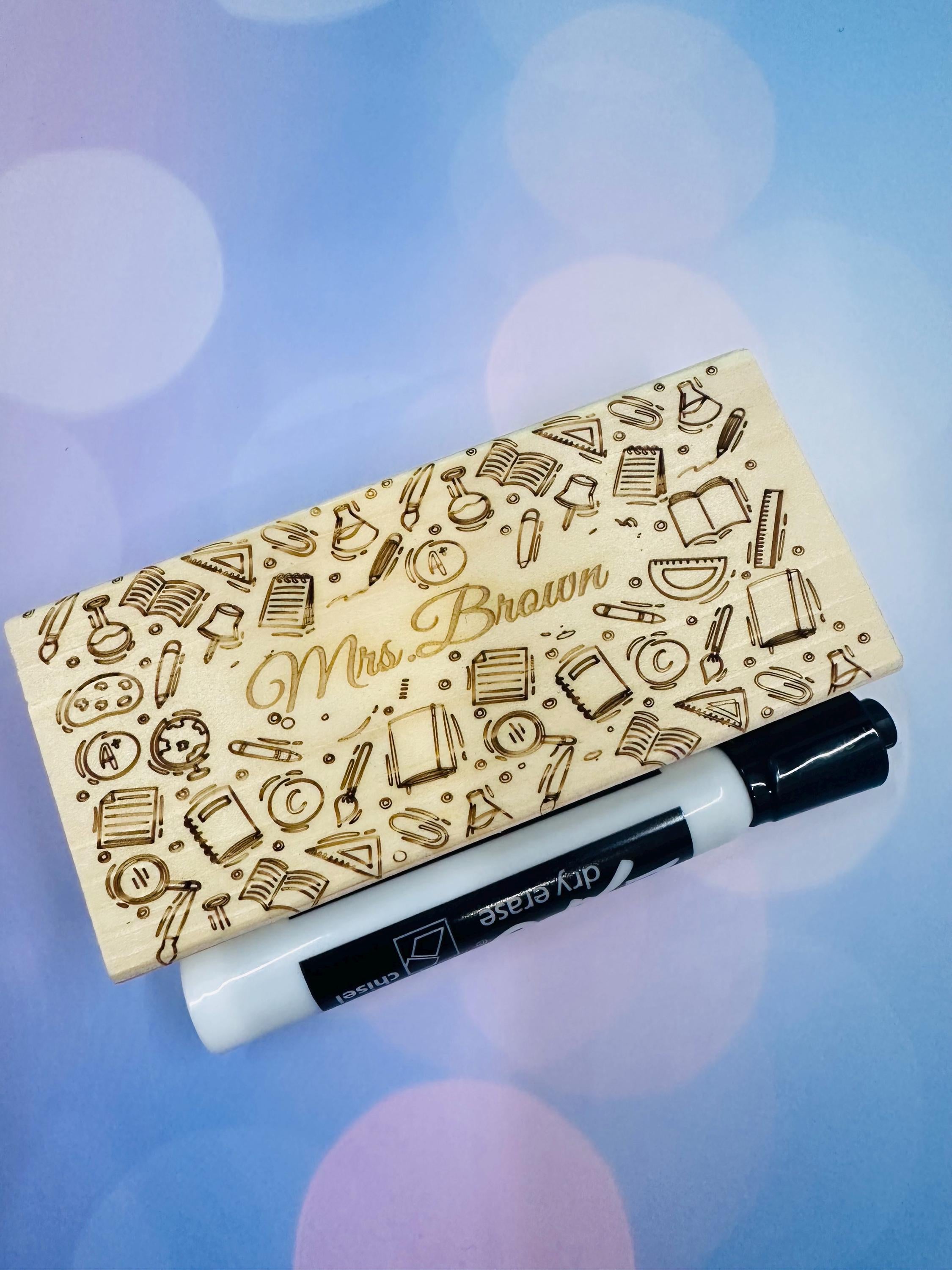 Teacher gift, Eraser, Teacher Appreciation Gift, Teacher Appreciation, Teacher Chalkboard Eraser, Teacher Eraser, Teacher Gifts, Teacher