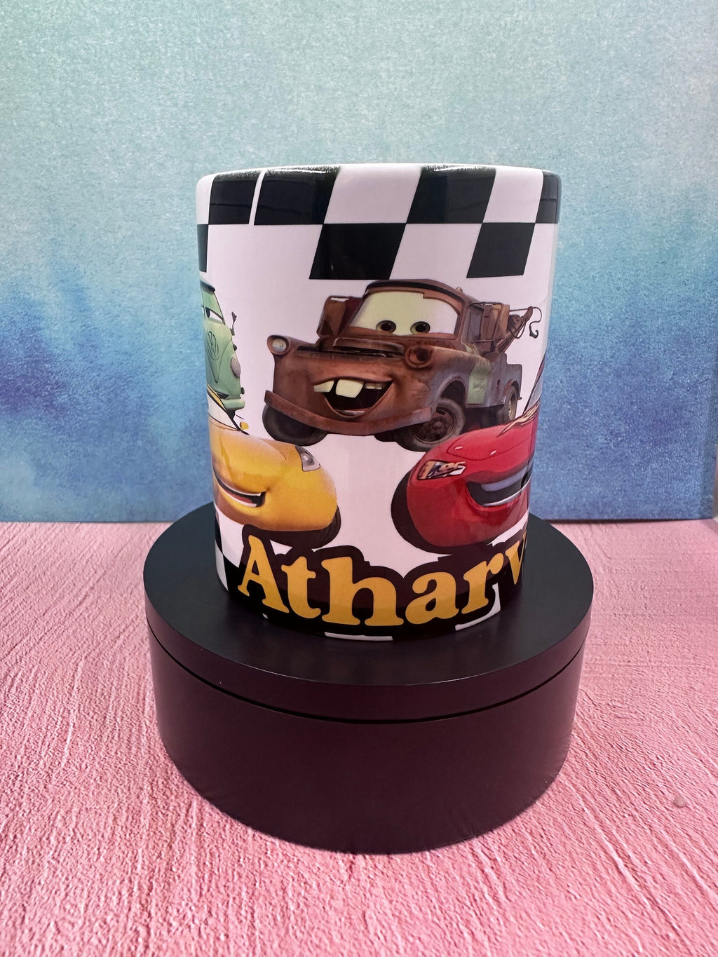 Personalized Cars Mug, Custom Mug, 11oz Mug, Return Gifts, Kids Mugs, Kids Return Gifts, Kids Drinkware, Custom Return Gifts