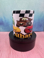 Personalized Cars Mug, Custom Mug, 11oz Mug, Return Gifts, Kids Mugs, Kids Return Gifts, Kids Drinkware, Custom Return Gifts