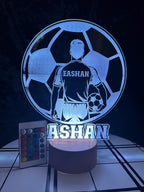 Soccer Night Light, Kids Night Light, Engraved Night Light, Custom Night Light, Gift for Kids, Personalized Night Light, Night Light, Gifts