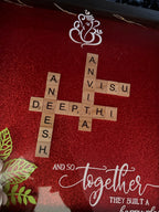 Scrabble Shadow Box, Housewarming Shadow Box, Housewarming Gifts, Shadow Box, Scarbble Family Shadow Box,Housewarming Gift