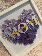 Mother’s Day Shadow Box, MOM shadow Box, Mothers day Gifts, Gifts for Her, Paper flower Shadow Box, Customized Gifts, Personalized Gifts